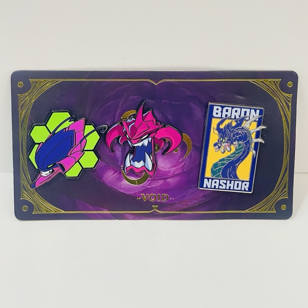 League Of Legends Void 2019 Pin Badge Riot Games Baron‎ Nashor Kha'Zix Cho'Gath
